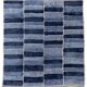 Izra | Indigo with natural back | 290 cm x 358 cm
