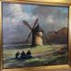 Landscape painting of Brittany by A.Leroux