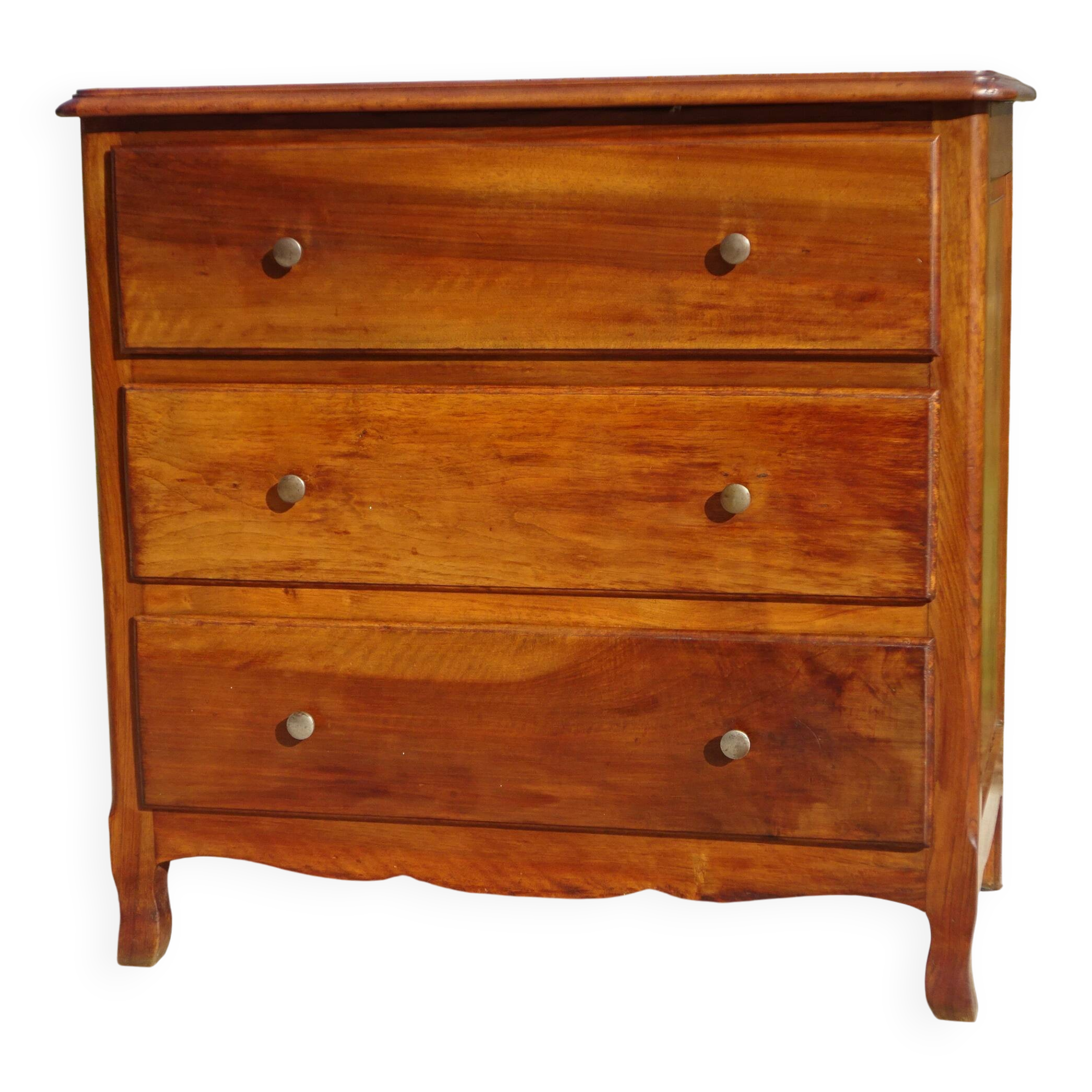 Commode en noyer massif