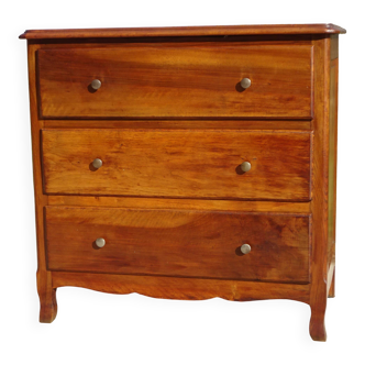 Commode en noyer massif