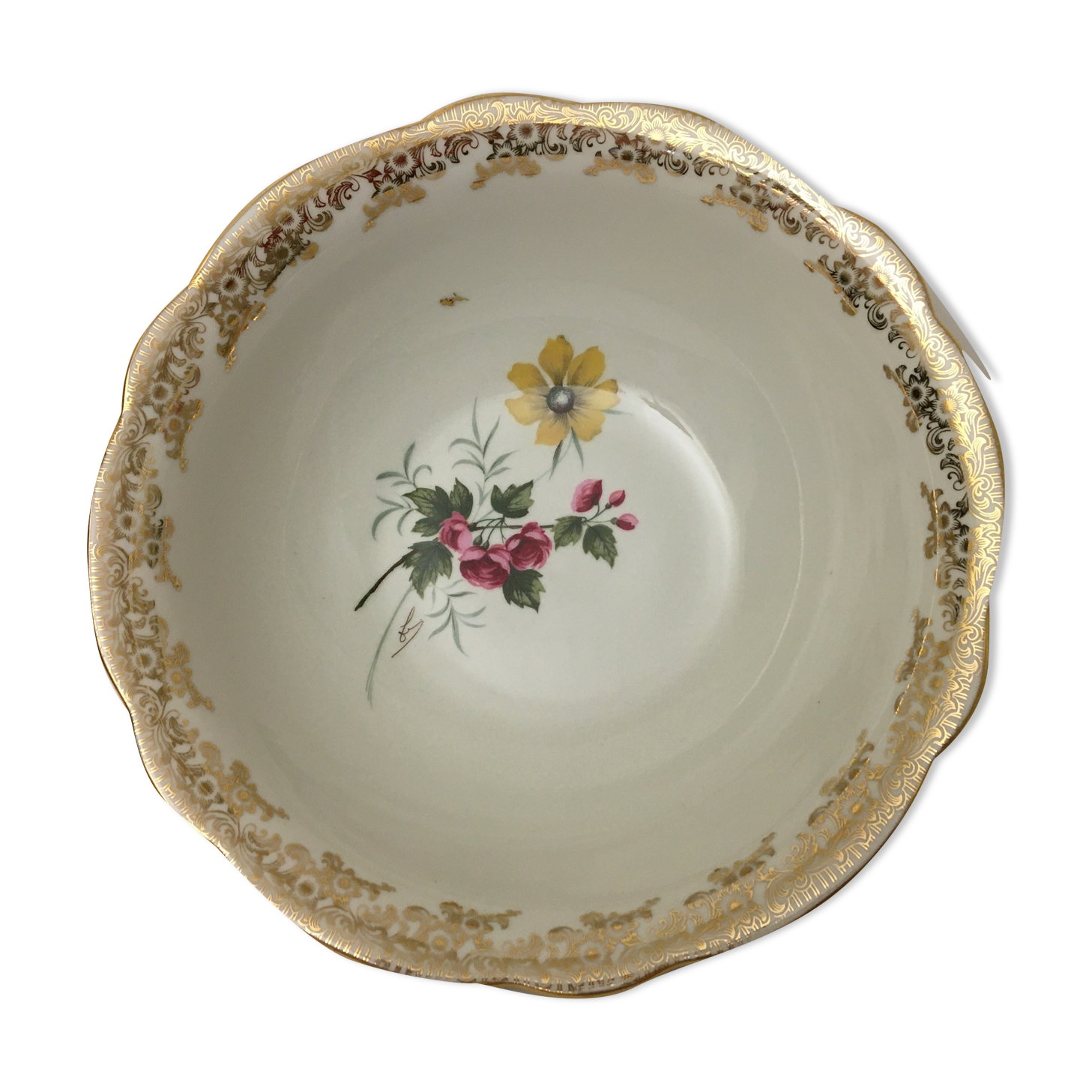 Salad bowl – Vegetable "FD – (Ferdinand Dehoulières)"