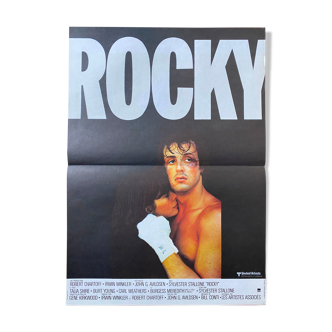 Affiche cinéma "Rocky" Sylvester Stallone 40x60cm 1976