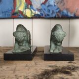 Animal bookends