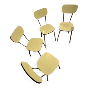 4 chaises en formica