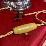 Vintage Art Nouveau lamp signed "Degué", from the 1920s