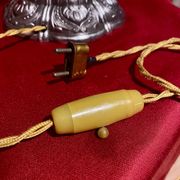 Vintage Art Nouveau lamp signed "Degué", from the 1920s