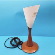 Lampe Neoggetti en verre de Murano et bois