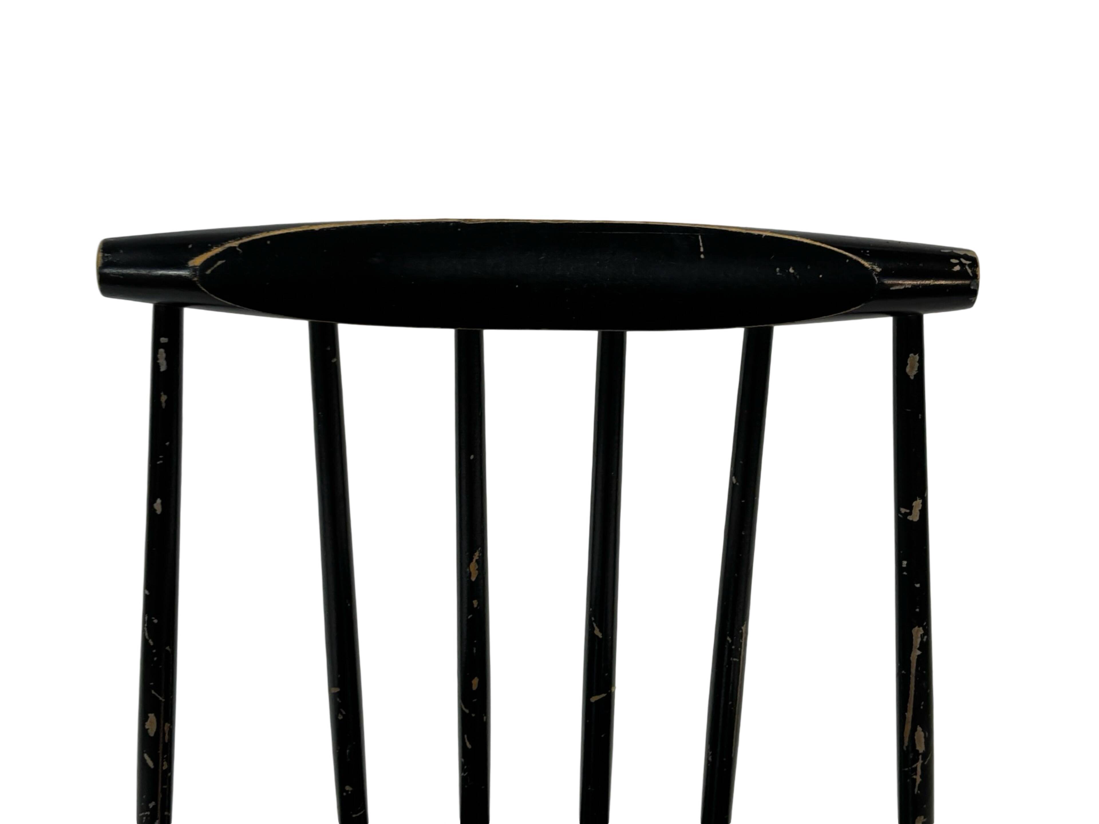 Mid Century Folke Pålsson J77 Chair for FDB Møbler 1960's Design