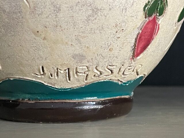 Vase Vallauris Massier 1950