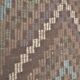 Oushak Decorative Kilim Rug 1884