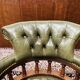 Chaise de bureau Captain Chair Chesterfield Chaise de bureau Vert olive