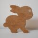 Puzzle lapin en bois