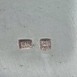 Three silver plated coasters