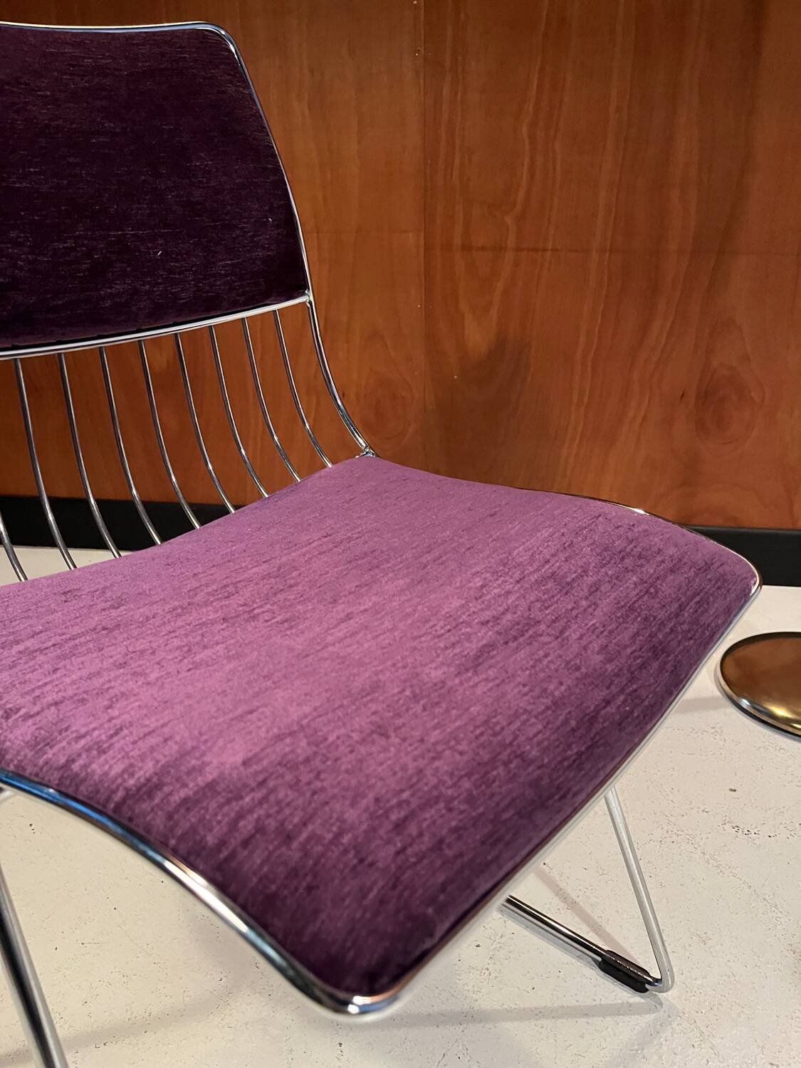 Pair of Novalux chairs, design by Rudi Verelst 1970