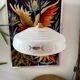 Translucent glass saucer suspension