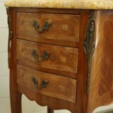 Pair bedside table style Louis XVI