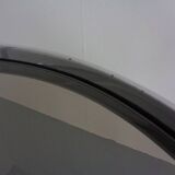 Mid-Century Glass & Metal Serving Bar Carts, 1960s, Set of 2