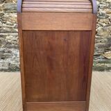 Office furniture, wooden sliding curtain filing cabinet