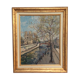 Tableau Huile sur toile signé Paris Notre Dame