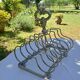 Silver-plated toast rack
