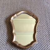 Miroir en bois doré