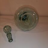 Glass carafe with stopper