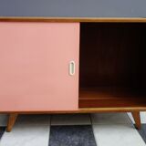 Jiri Jiroutek sideboard  in pink 1960s