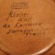 Coffee service or tea in Sarguemine sandstone from the 'Art Workshop of Lorraine'
