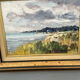 “Dune at Colleville” — old French marine, oil on canvas signed
