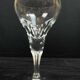 set of 6 antique cut crystal wine glasses in tulip shape from the pres