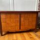 Solid oak toy chest