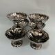 Stainless steel ice cream or dessert cups from the 70s