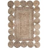 Tapis d'entrée en jute 60x90 cm