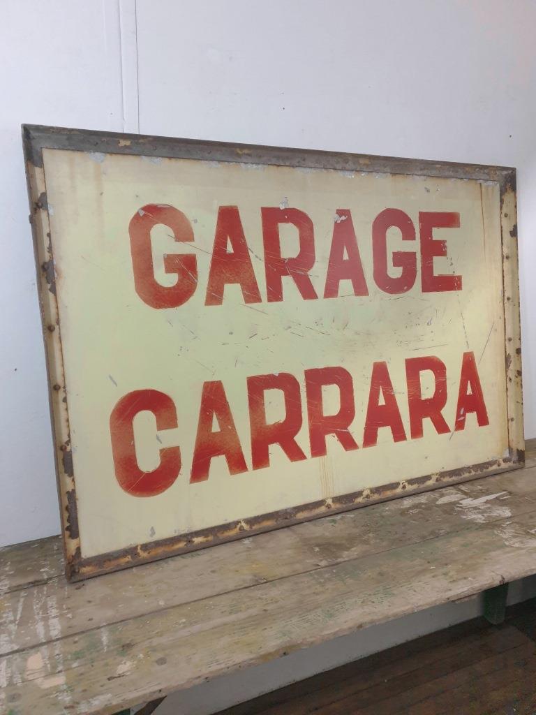 Garage sign