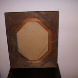 Mirror wood dore and blackened time Napoleon III 52x62cm