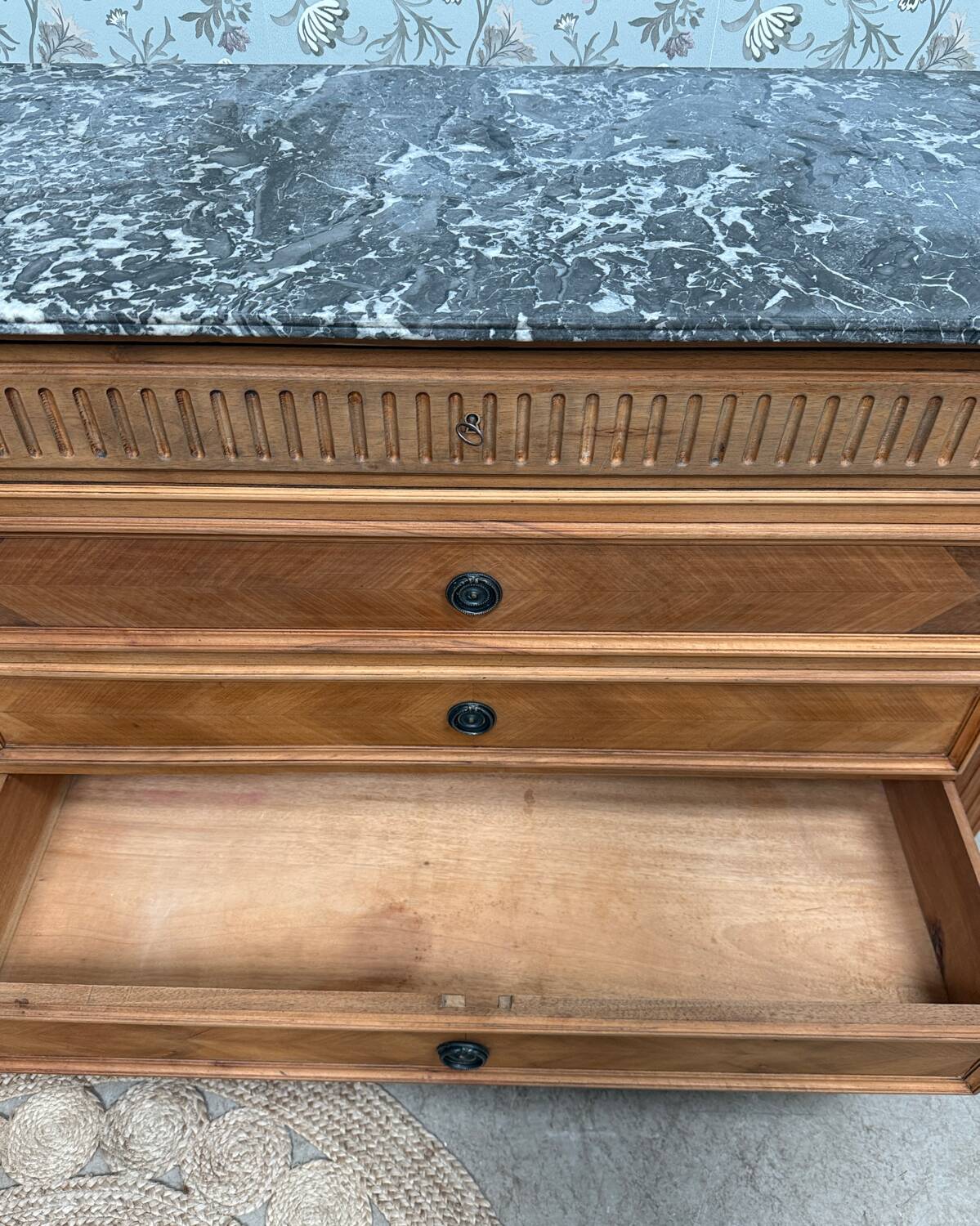 Louis XVI style chest of drawers