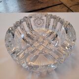 Cut crystal ashtray - French crystal factory from the 1970s-1980s