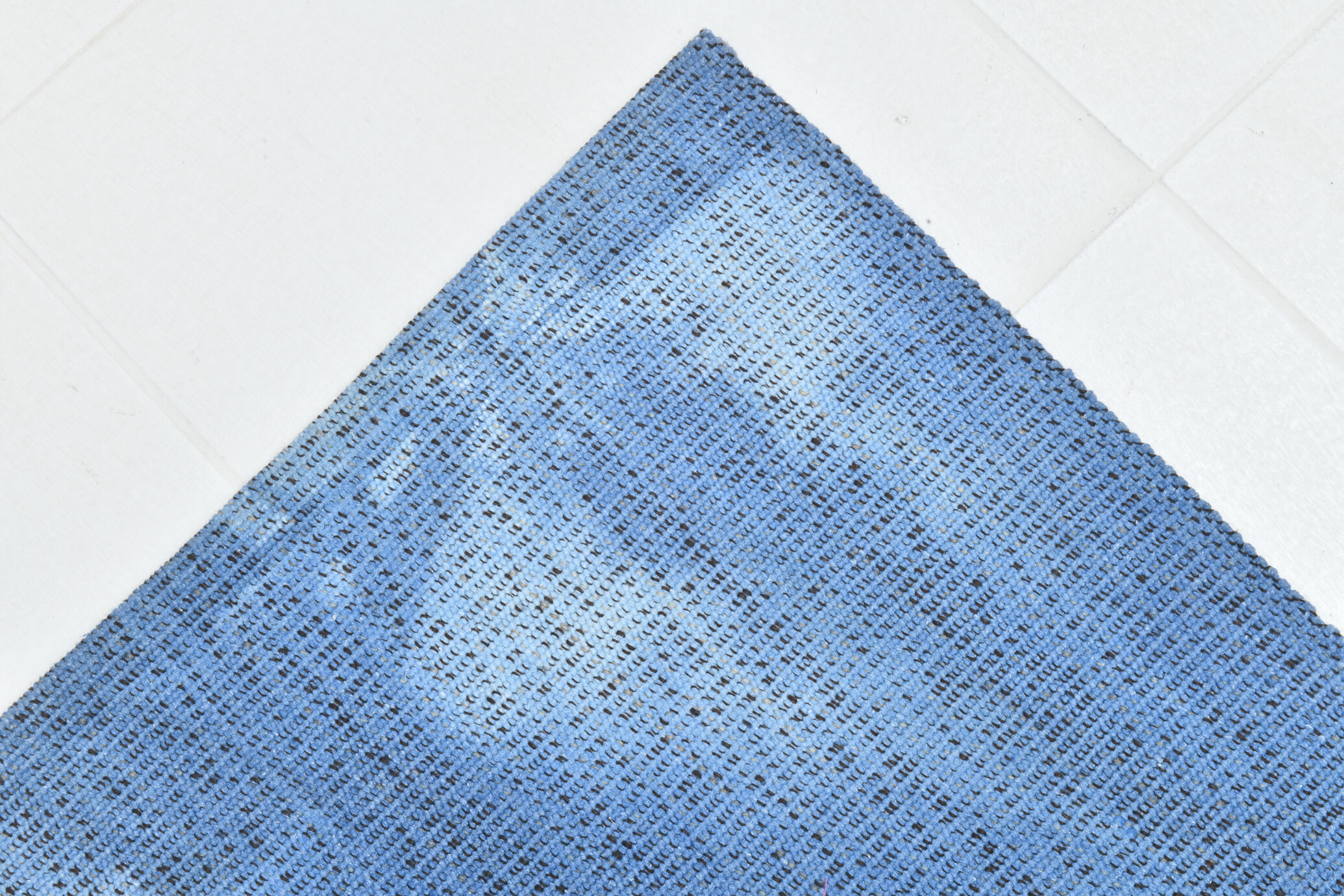 Blue oversize turkish rug 357x270cm