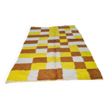 Handmade wool berber rug 250 x 150 cm