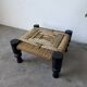 Small low stool or footrest DLC Audoux Minet