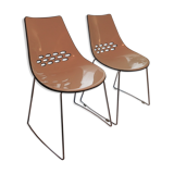 Connubia Calligaris Jam sled chairs