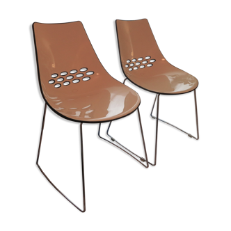 Connubia Calligaris Jam sled chairs
