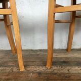 Pair of wooden chairs 1950