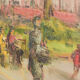 Francisco Planas Doria, Cityscape Painting, Barcelona