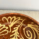 Glazed terracotta salad bowl