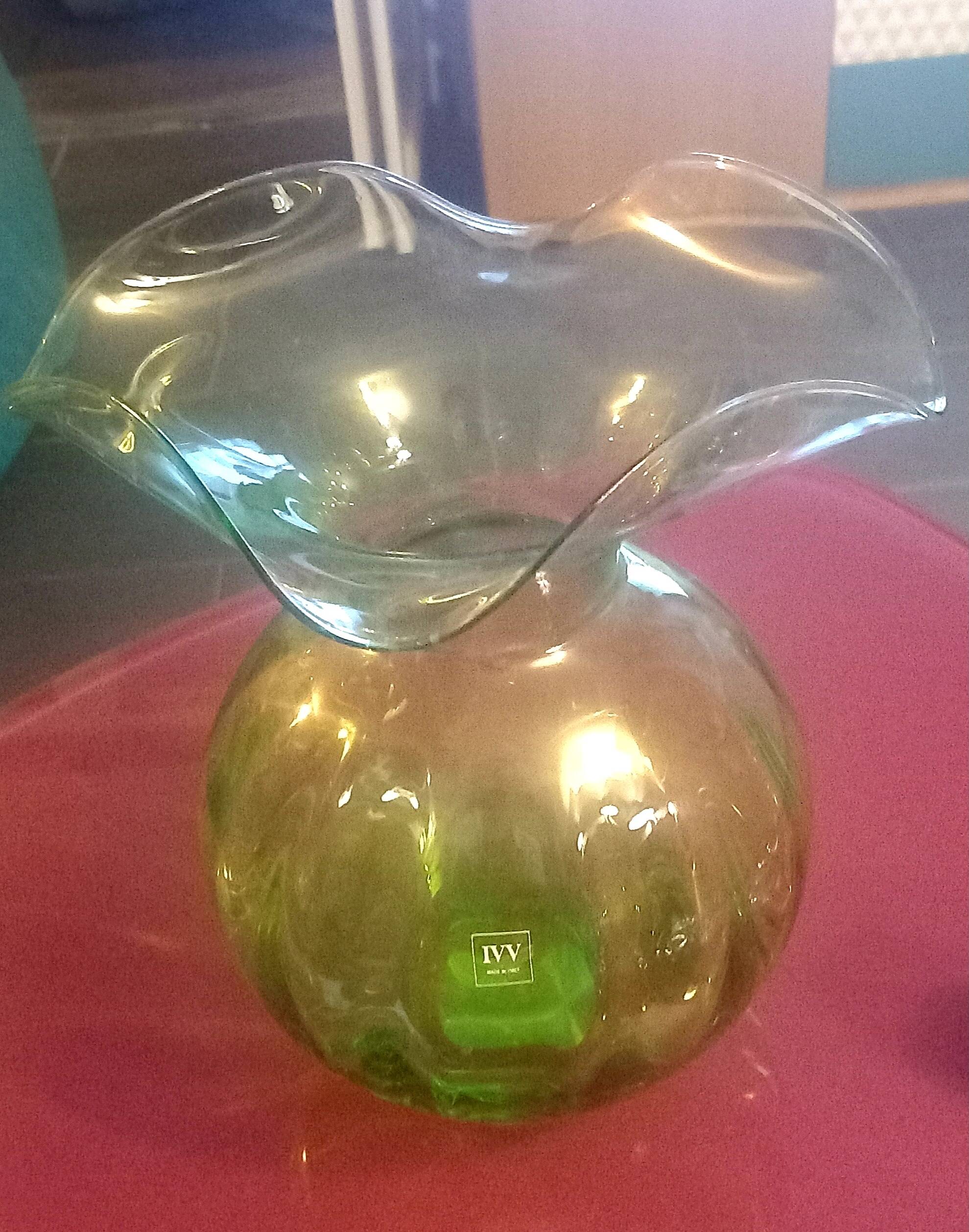 Murano vase by Maison IVV