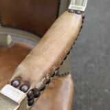 Pair of convertible armchairs