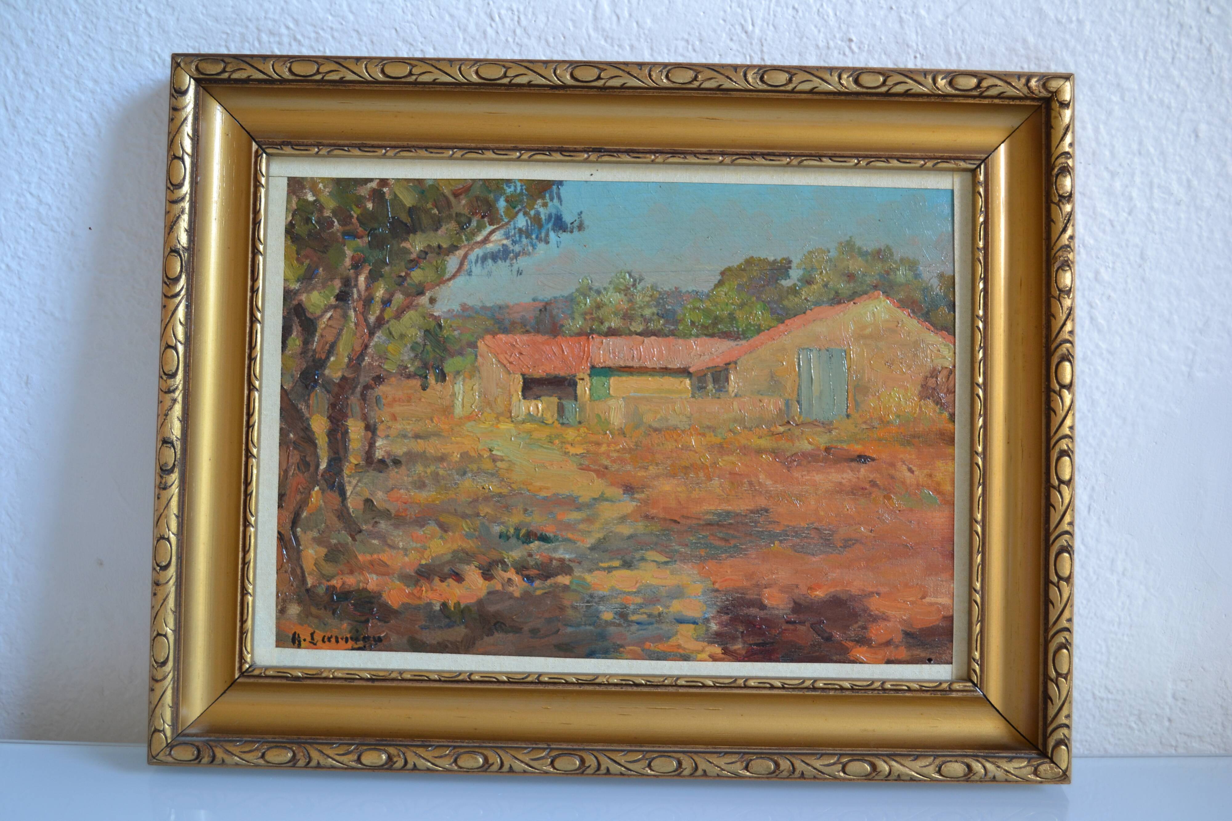 La Ciotat landscape painting of Provence HSP