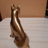 Brass dog