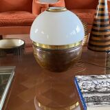 Luigi Caccia Dominioni, rare table lamp, Azucena Italy, 1970s